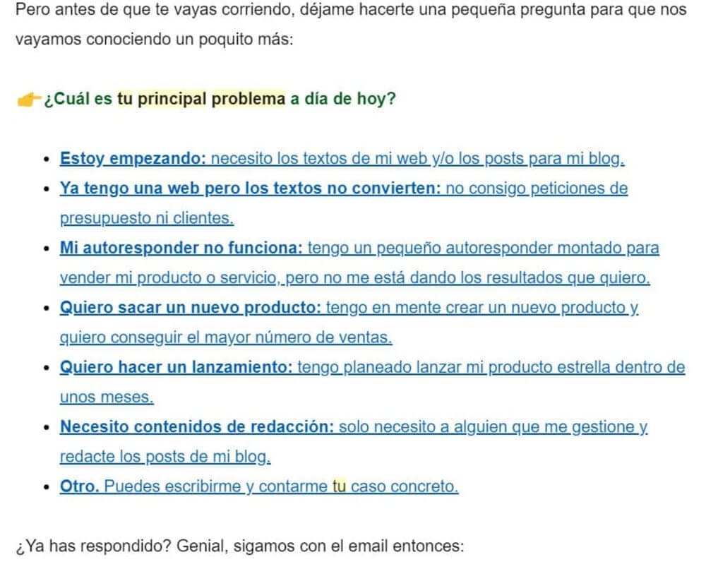 email marketing segmentacion ejemplos