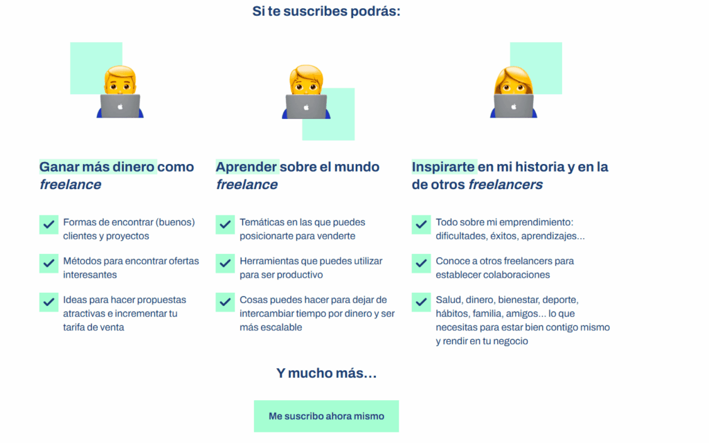 definicion de squeeze page