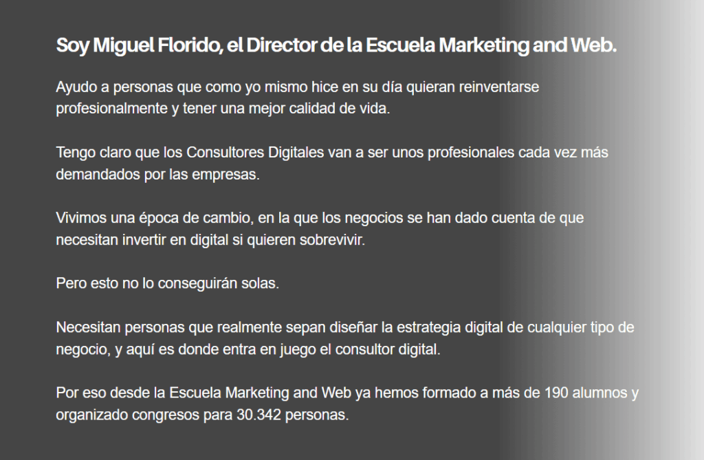 ejemplos de squeeze page